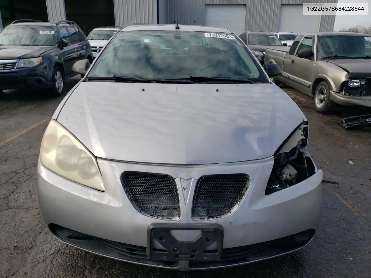 2008 Pontiac G6 Base VIN: 1G2ZG57B684228844 Lot: 79917963