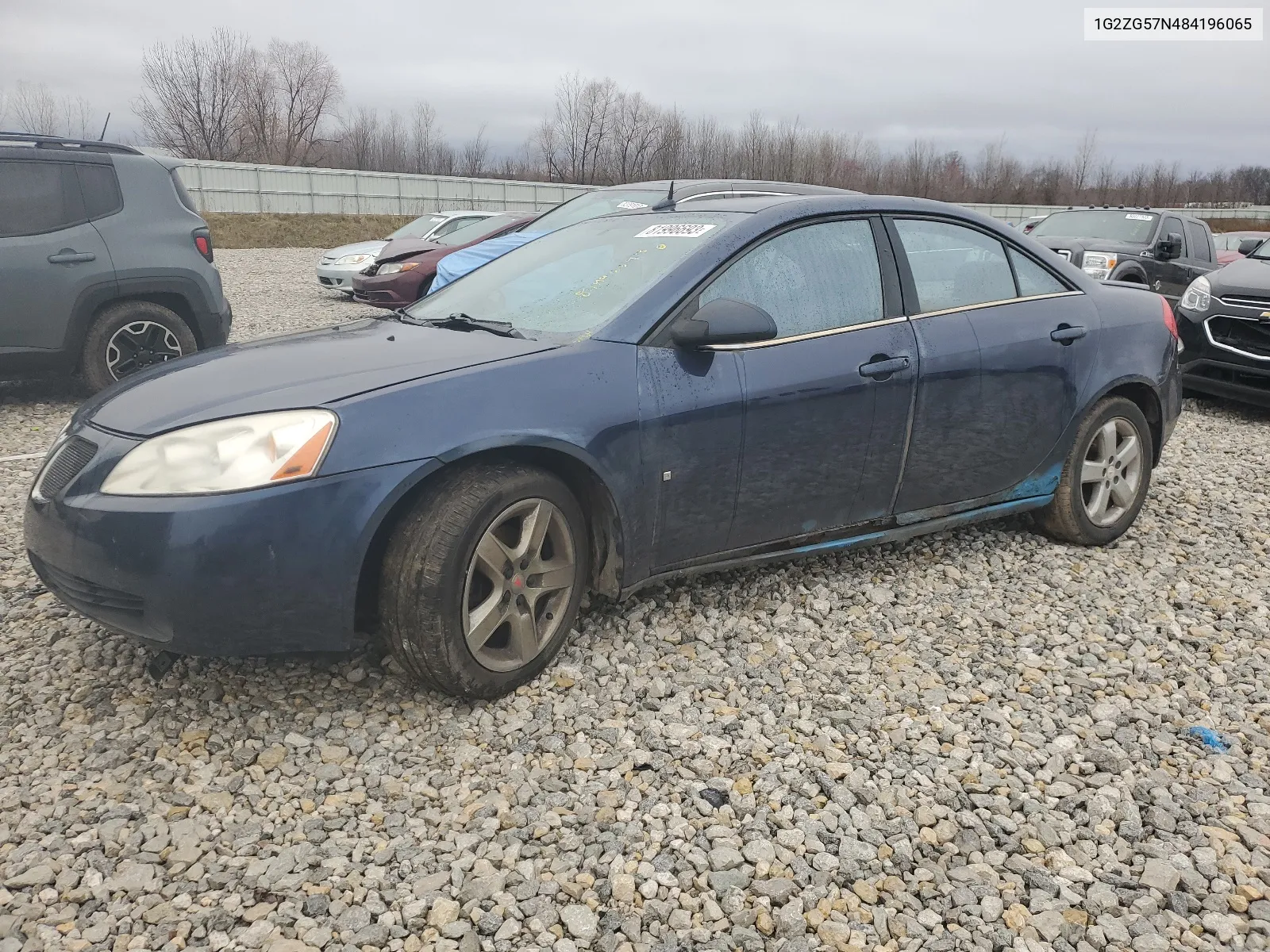 2008 Pontiac G6 Base VIN: 1G2ZG57N484196065 Lot: 81996693