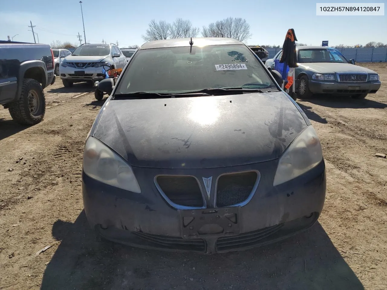 2009 Pontiac G6 Gt VIN: 1G2ZH57N894120847 Lot: 42495894