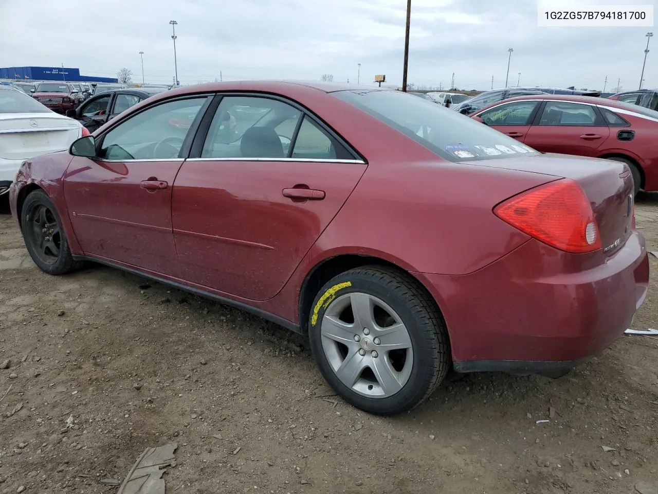 2009 Pontiac G6 VIN: 1G2ZG57B794181700 Lot: 48210424