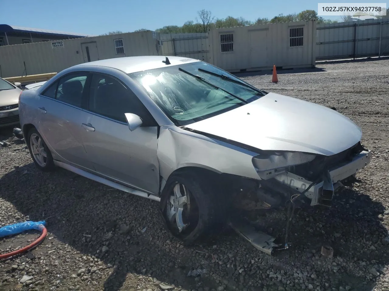 1G2ZJ57KX94237758 2009 Pontiac G6