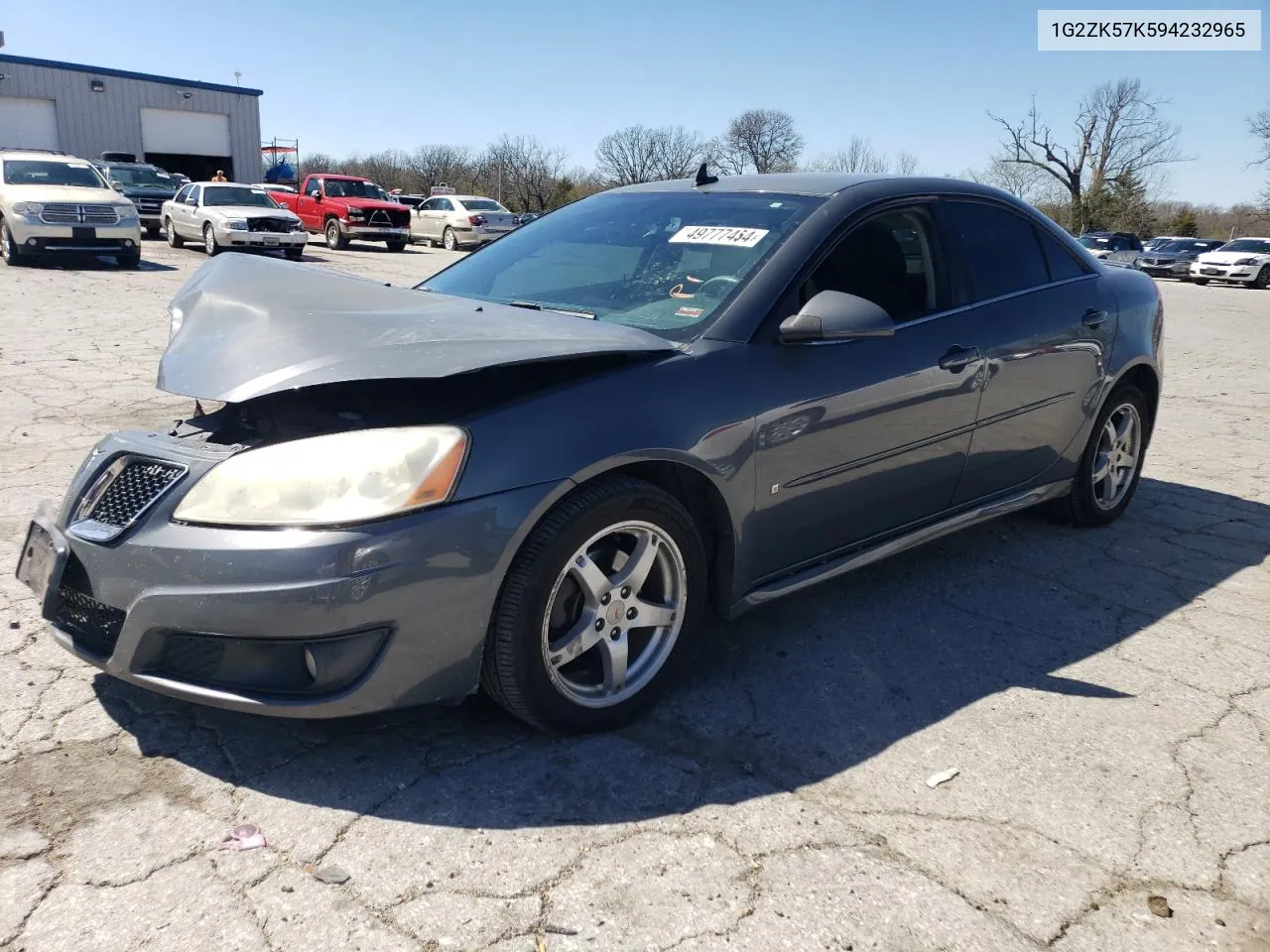 2009 Pontiac G6 Gt VIN: 1G2ZK57K594232965 Lot: 49777454