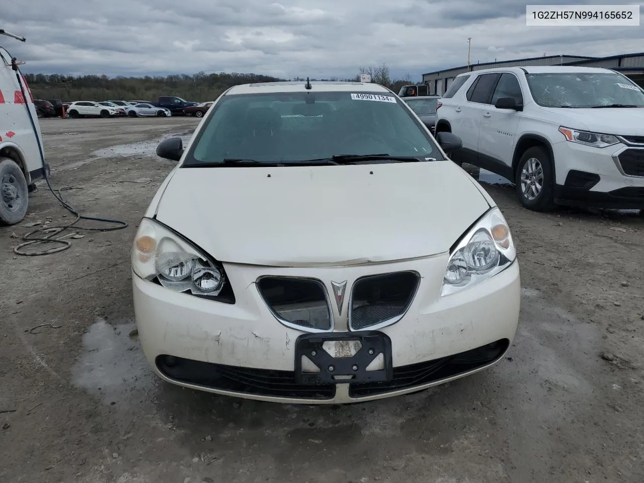 1G2ZH57N994165652 2009 Pontiac G6 Gt