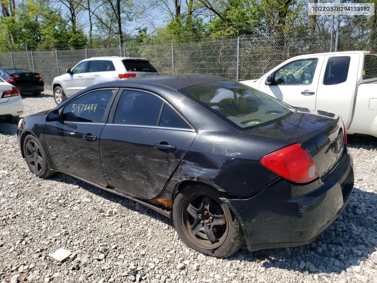 2009 Pontiac G6 VIN: 1G2ZG57B294133182 Lot: 51478684