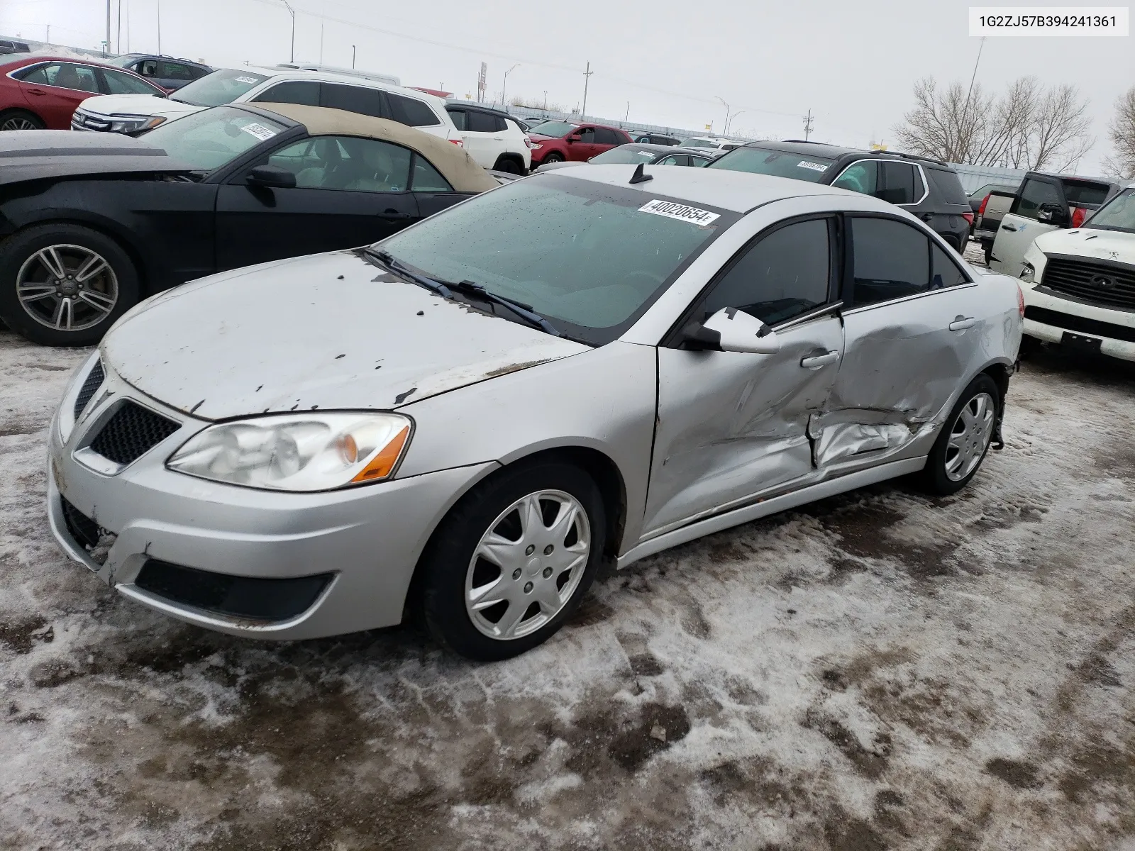 2009 Pontiac G6 VIN: 1G2ZJ57B394241361 Lot: 52003744