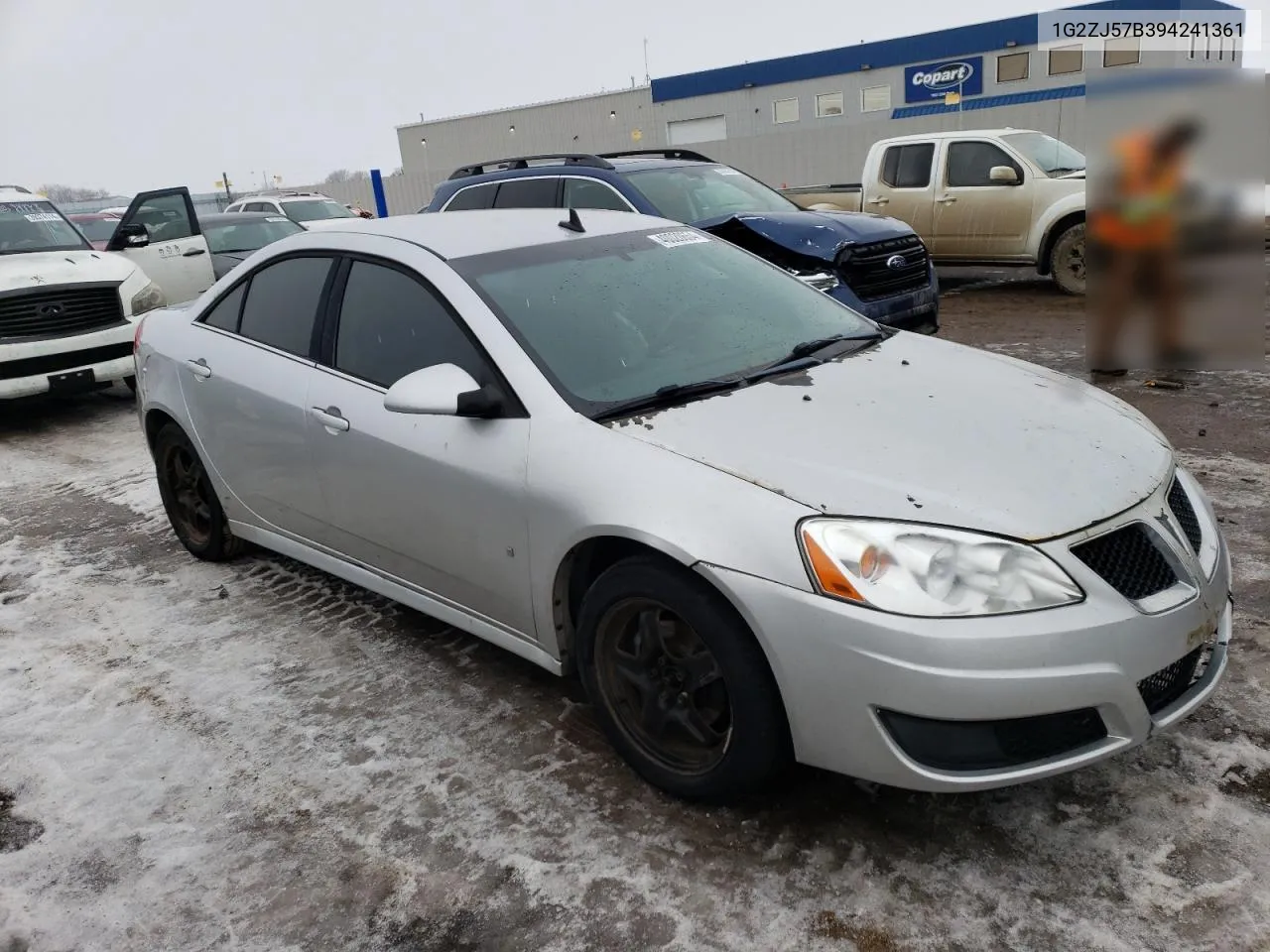 2009 Pontiac G6 VIN: 1G2ZJ57B394241361 Lot: 52003744