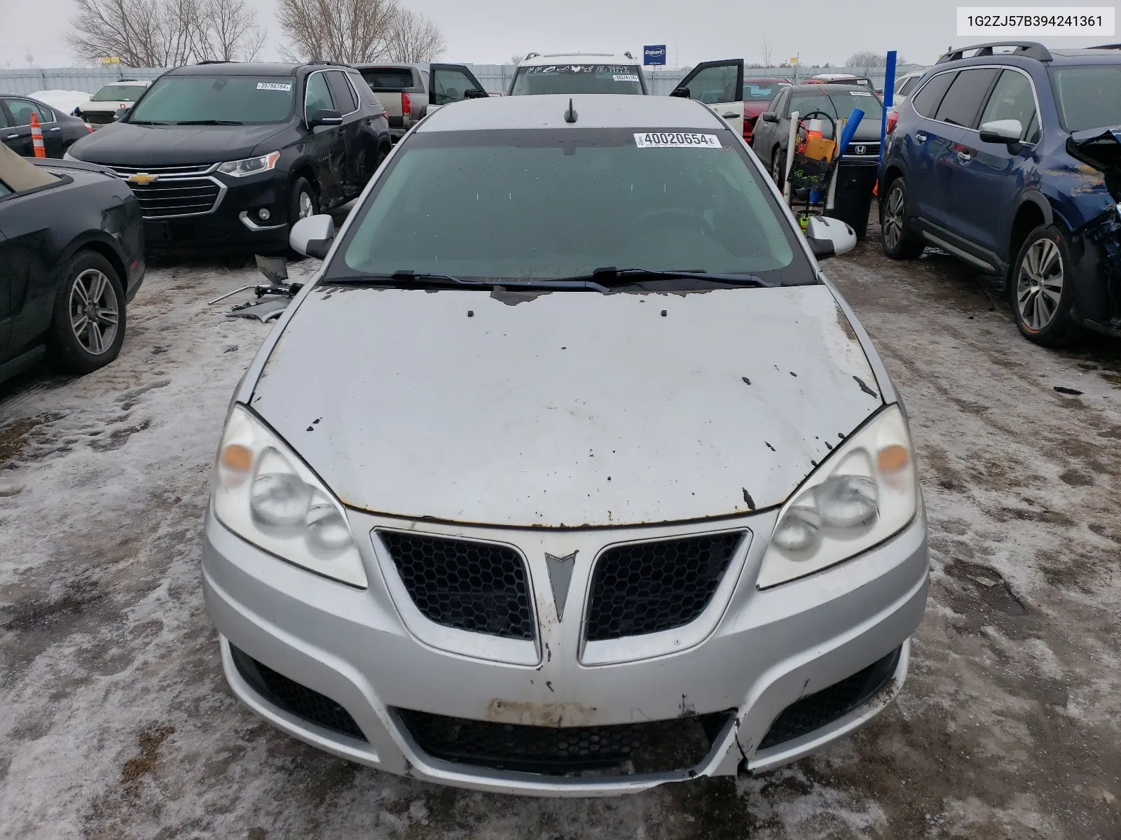 2009 Pontiac G6 VIN: 1G2ZJ57B394241361 Lot: 52003744