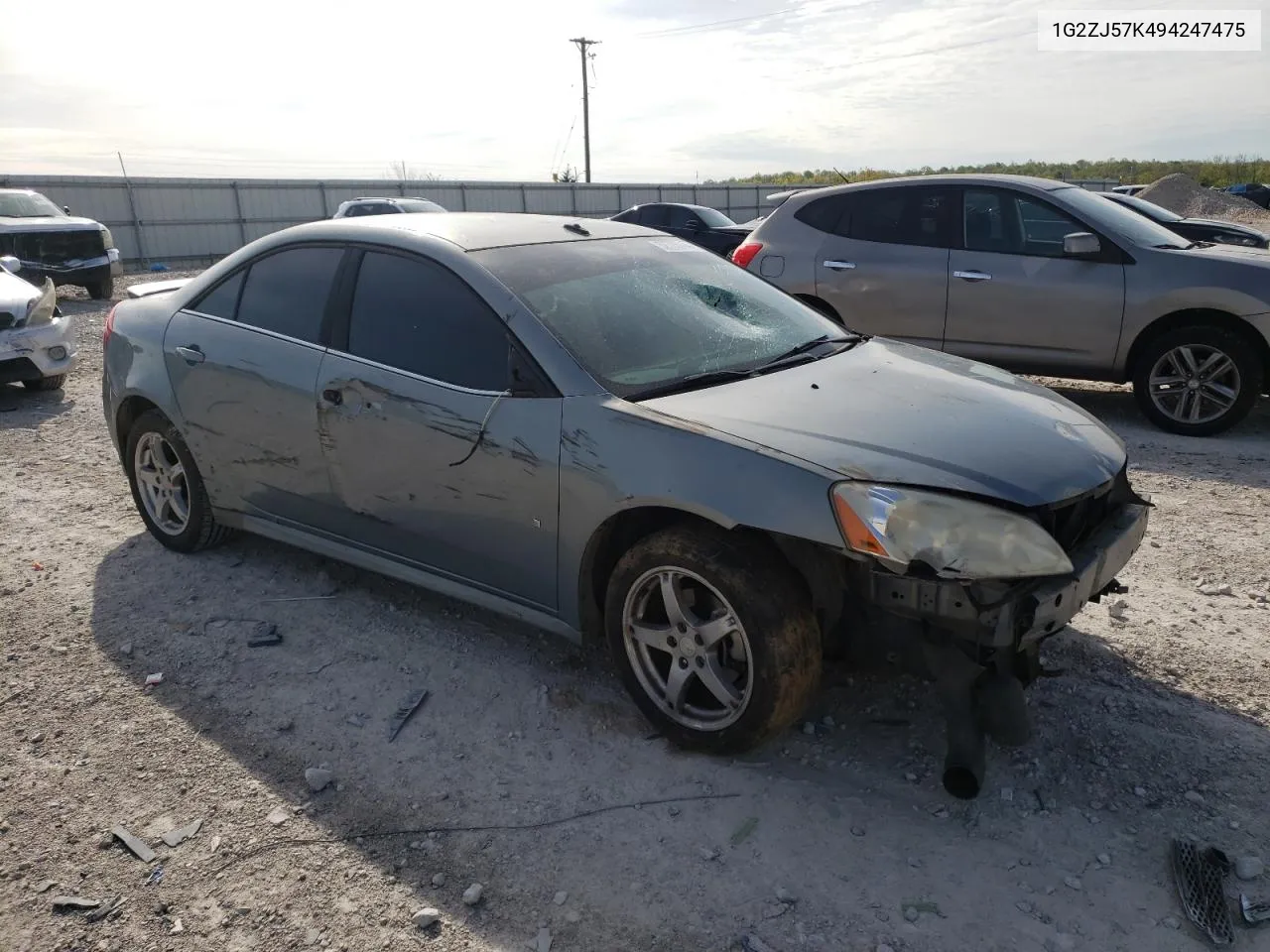 1G2ZJ57K494247475 2009 Pontiac G6