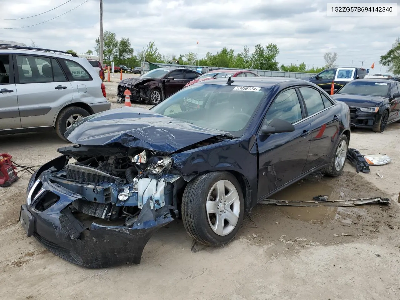 1G2ZG57B694142340 2009 Pontiac G6