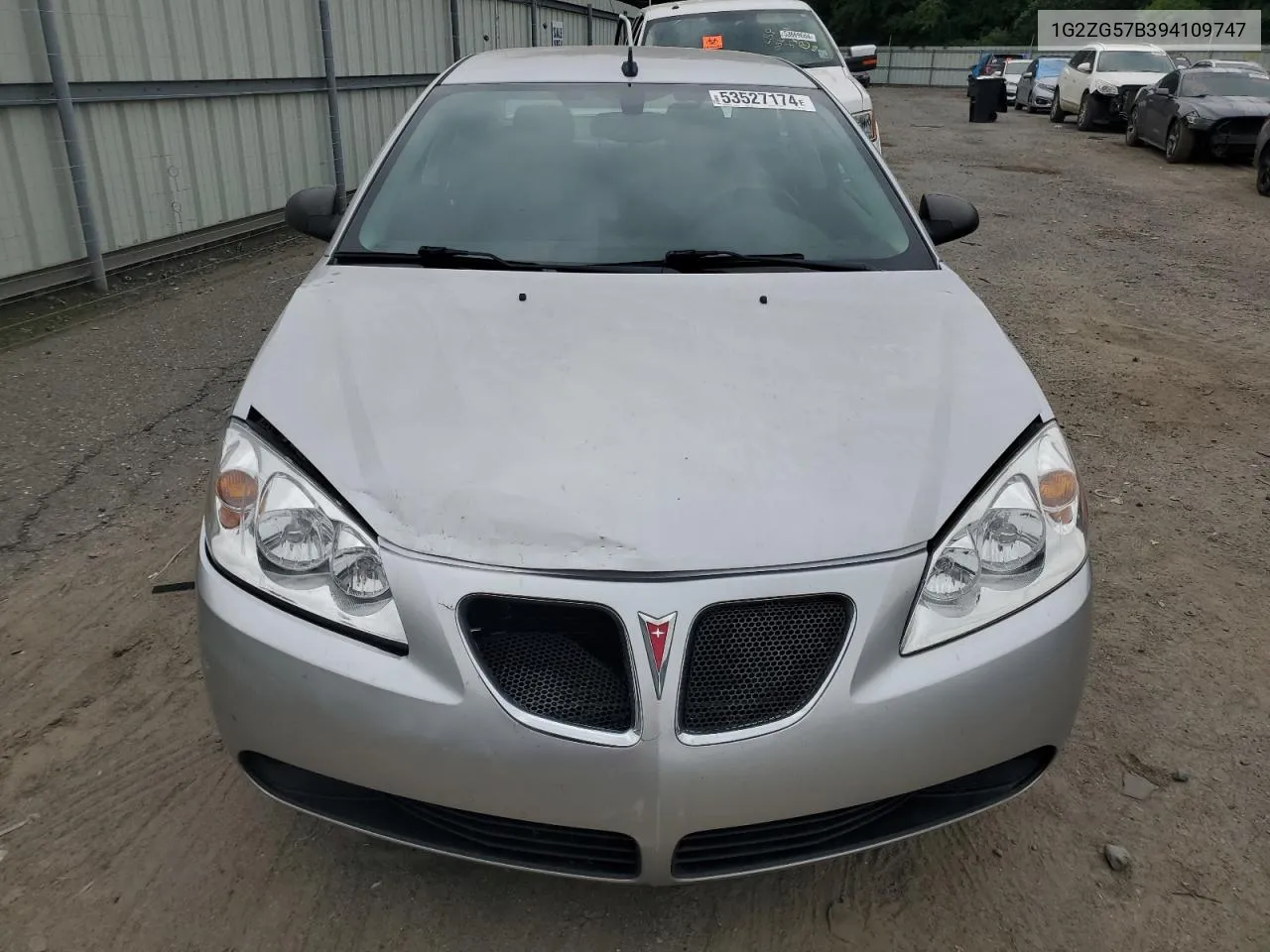 2009 Pontiac G6 VIN: 1G2ZG57B394109747 Lot: 53527174