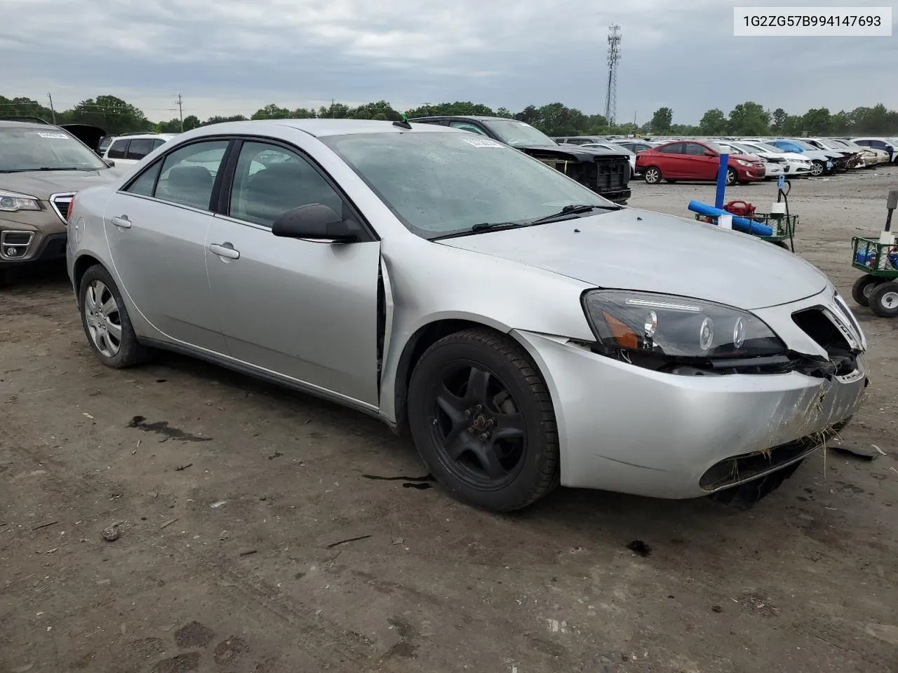 2009 Pontiac G6 VIN: 1G2ZG57B994147693 Lot: 53738214