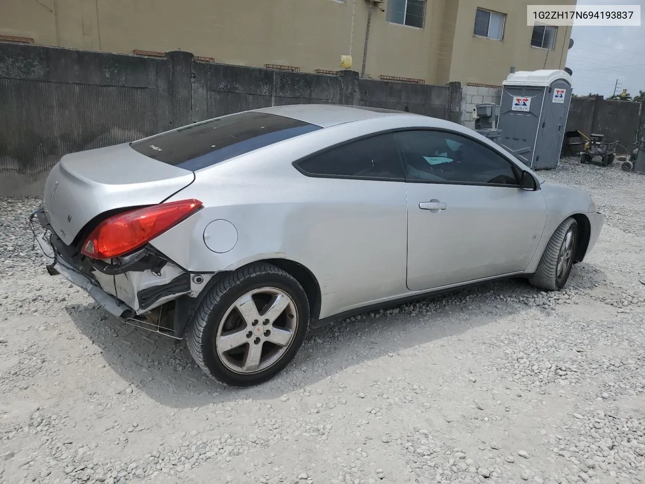 1G2ZH17N694193837 2009 Pontiac G6 Gt