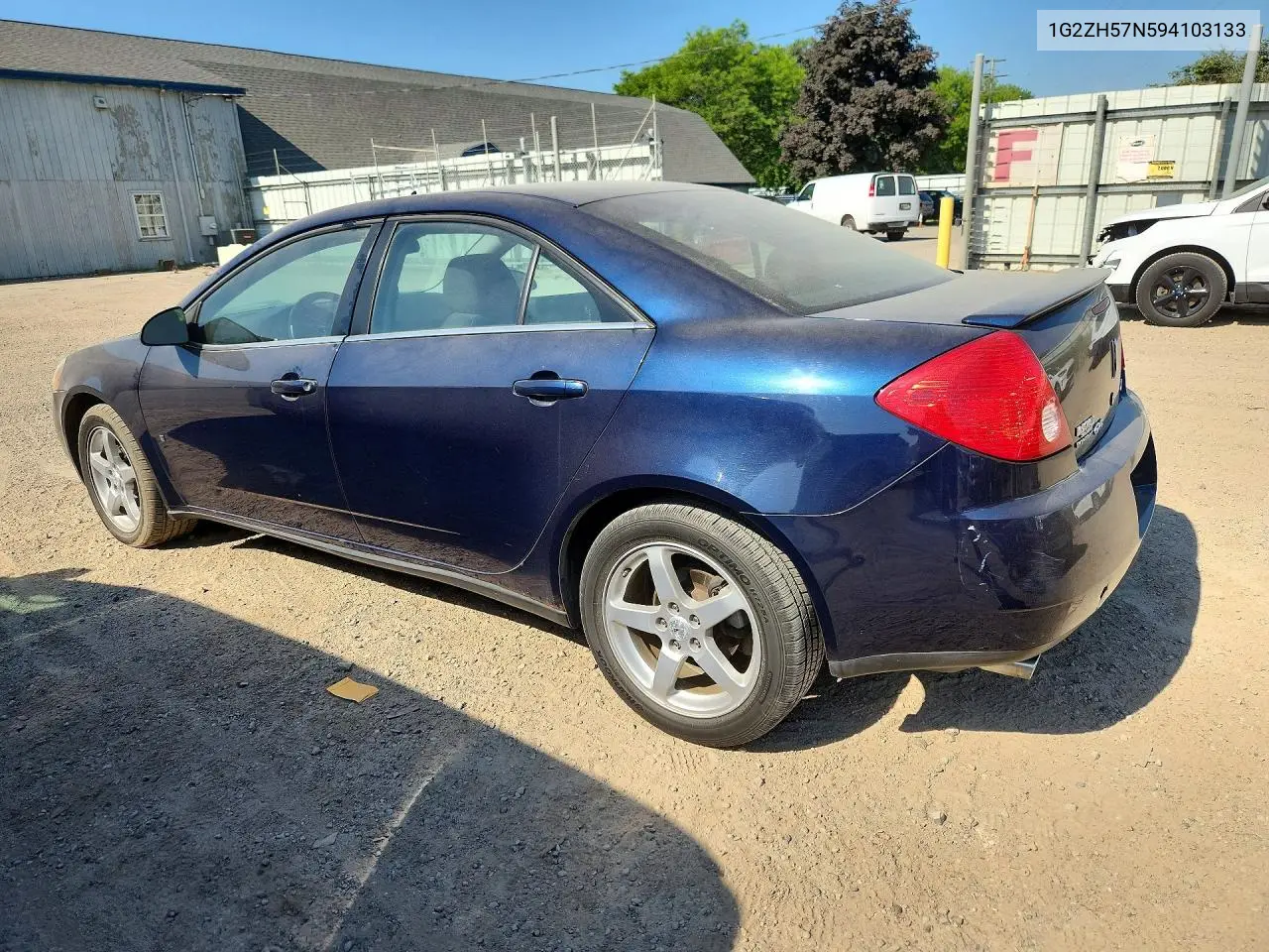 2009 Pontiac G6 Gt VIN: 1G2ZH57N594103133 Lot: 55387346