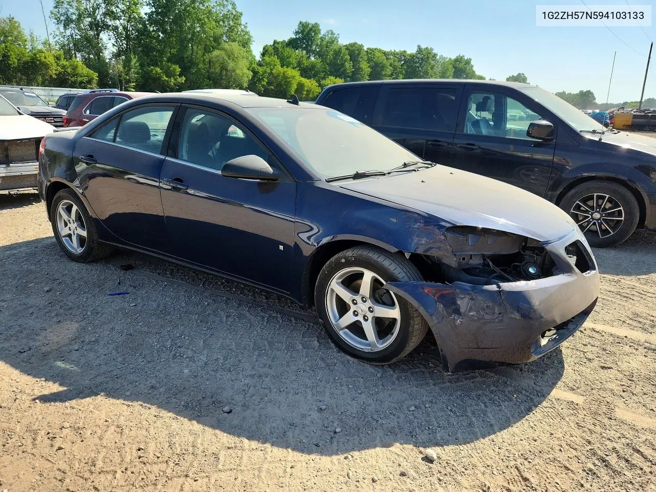 2009 Pontiac G6 Gt VIN: 1G2ZH57N594103133 Lot: 55387346