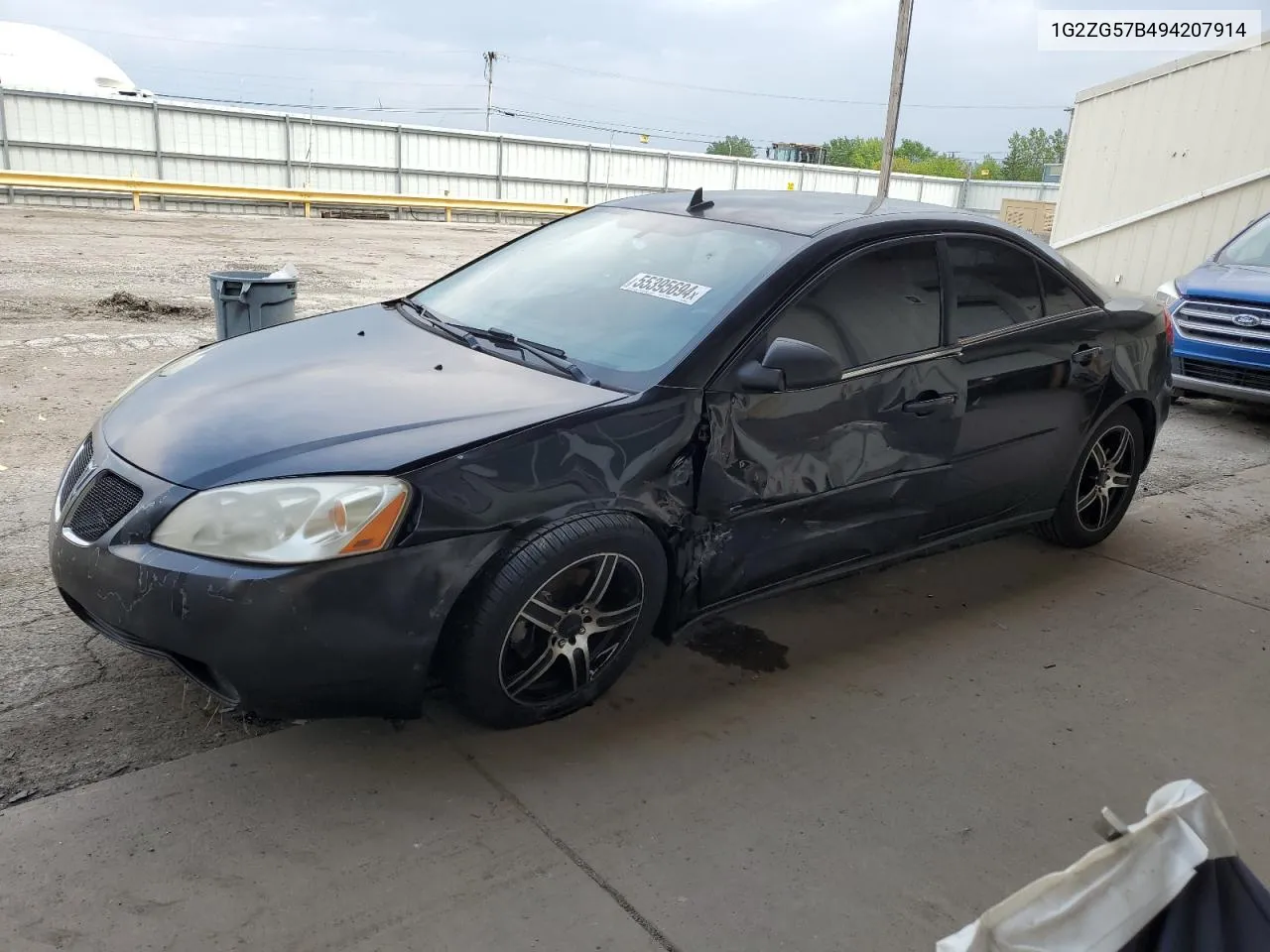 2009 Pontiac G6 VIN: 1G2ZG57B494207914 Lot: 55395694