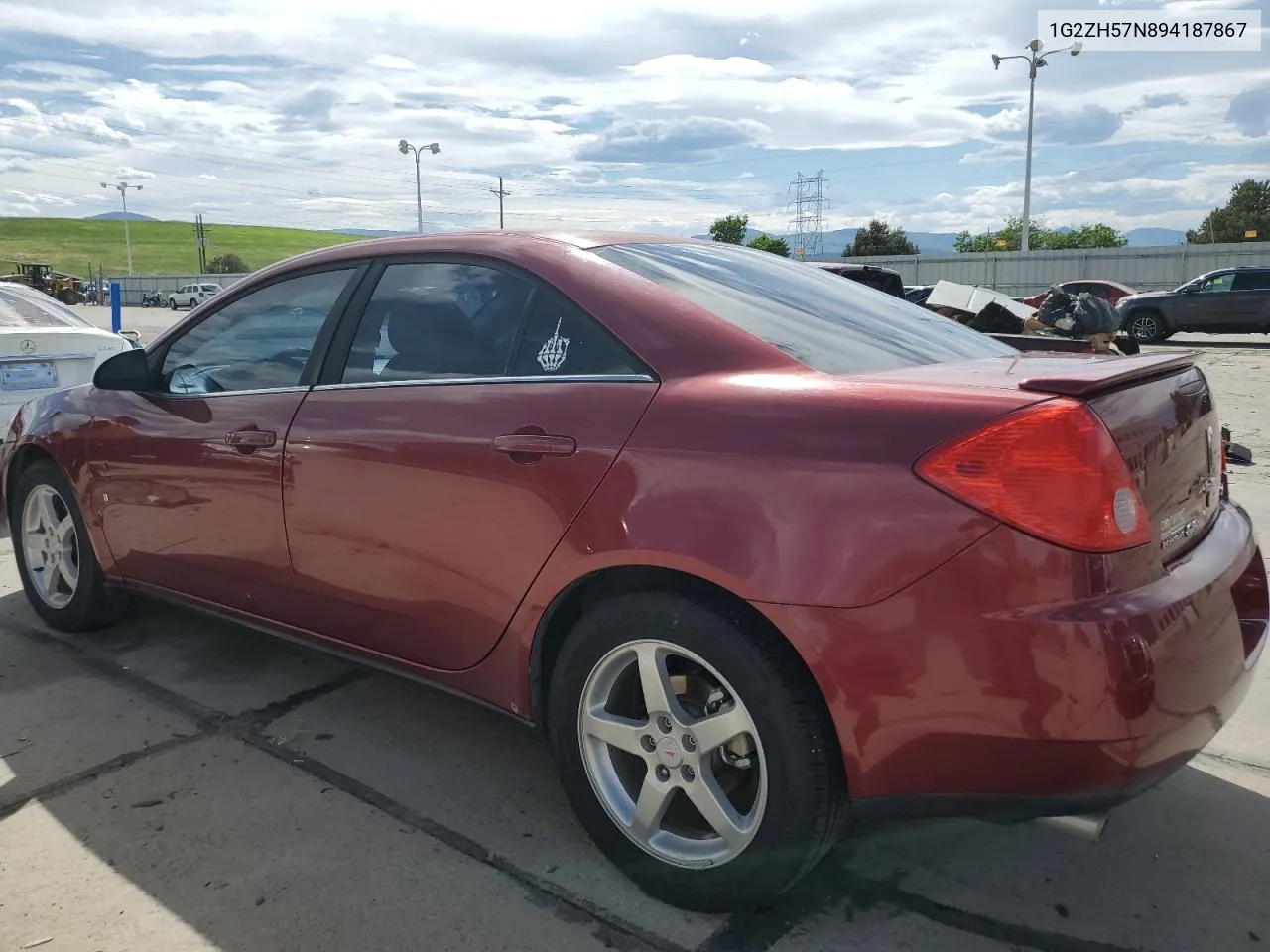 2009 Pontiac G6 Gt VIN: 1G2ZH57N894187867 Lot: 56271144