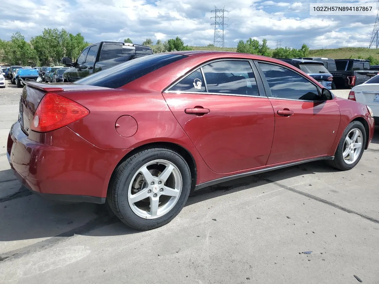 2009 Pontiac G6 Gt VIN: 1G2ZH57N894187867 Lot: 56271144