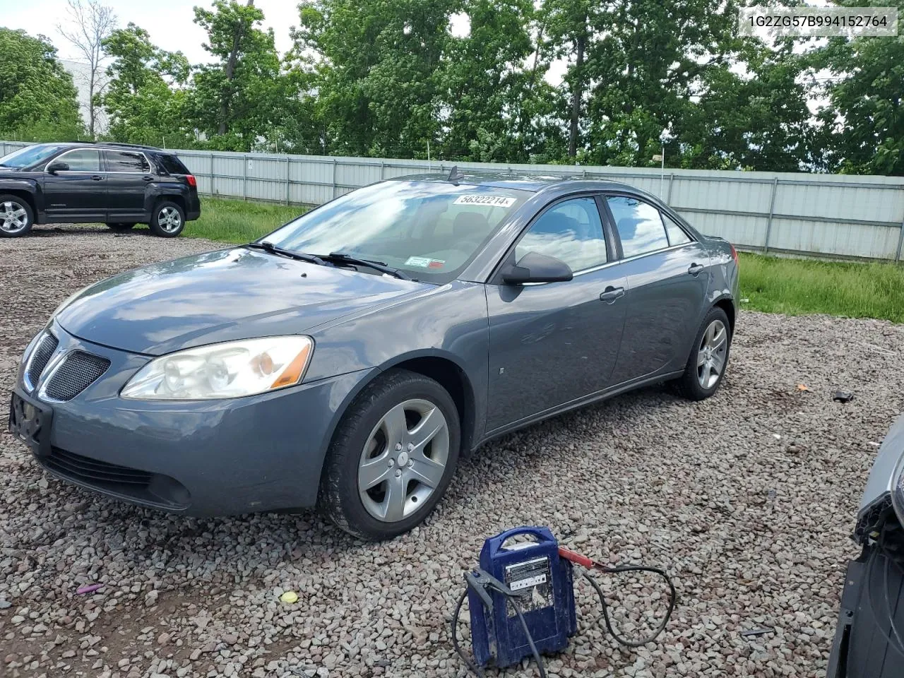 2009 Pontiac G6 VIN: 1G2ZG57B994152764 Lot: 56322214