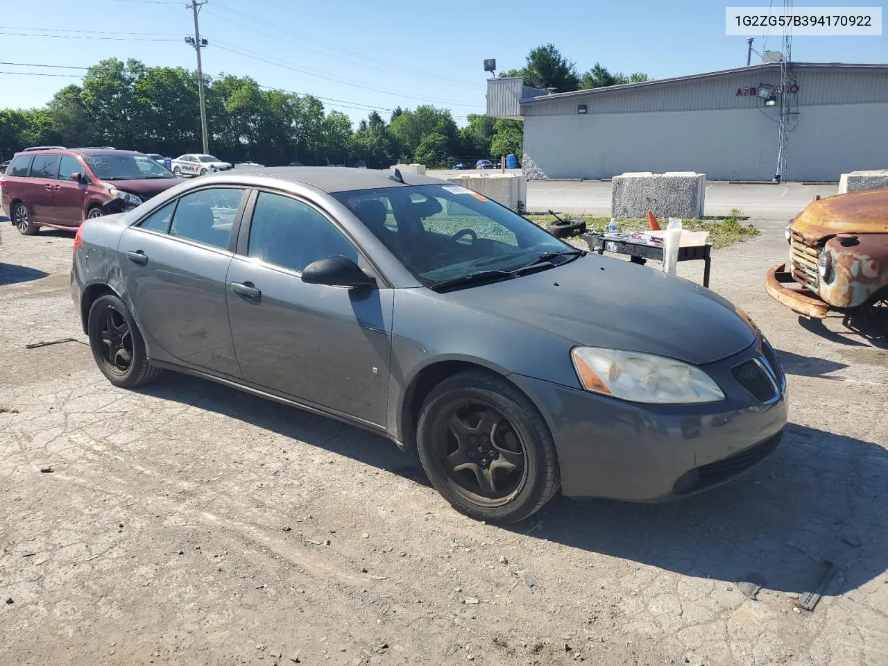 2009 Pontiac G6 VIN: 1G2ZG57B394170922 Lot: 56969714