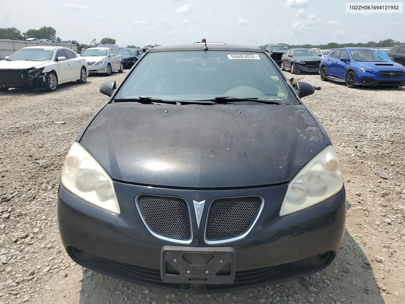 2009 Pontiac G6 Gt VIN: 1G2ZH361694121952 Lot: 59685034