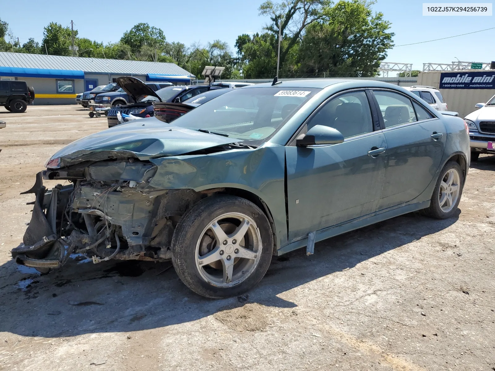 2009 Pontiac G6 VIN: 1G2ZJ57K294256739 Lot: 59983614