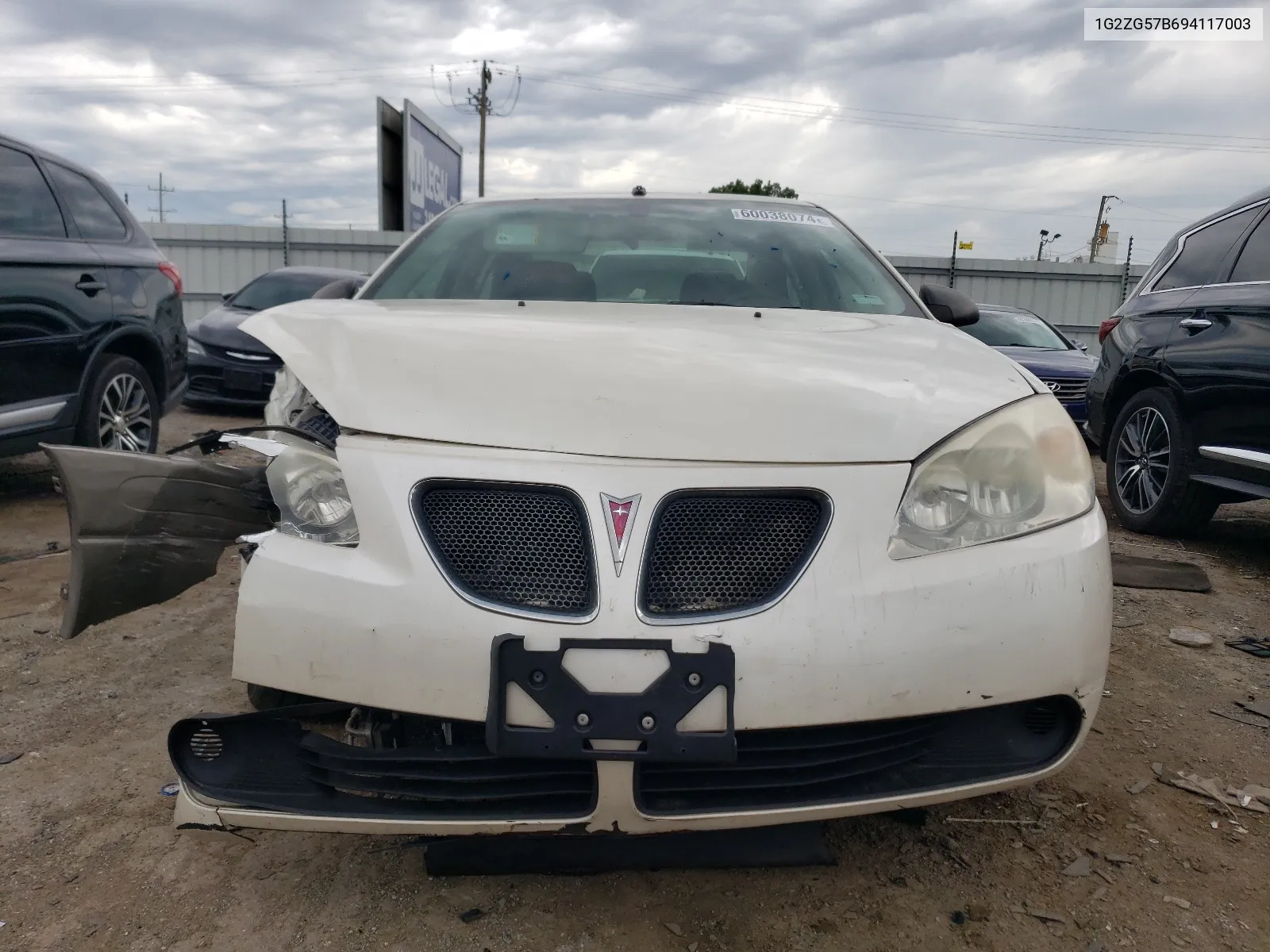 2009 Pontiac G6 VIN: 1G2ZG57B694117003 Lot: 60038074