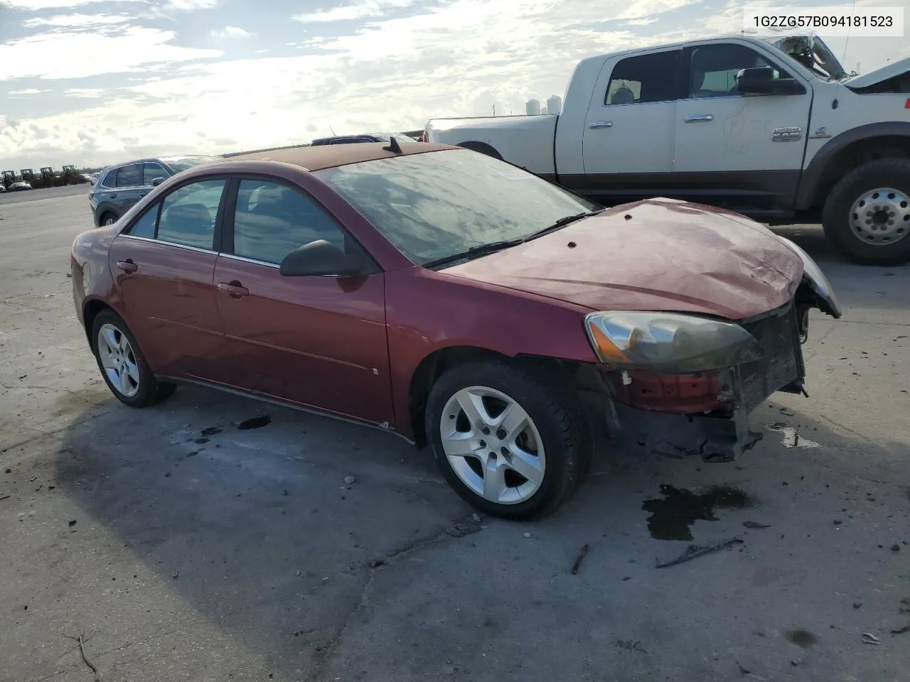 2009 Pontiac G6 VIN: 1G2ZG57B094181523 Lot: 60732794