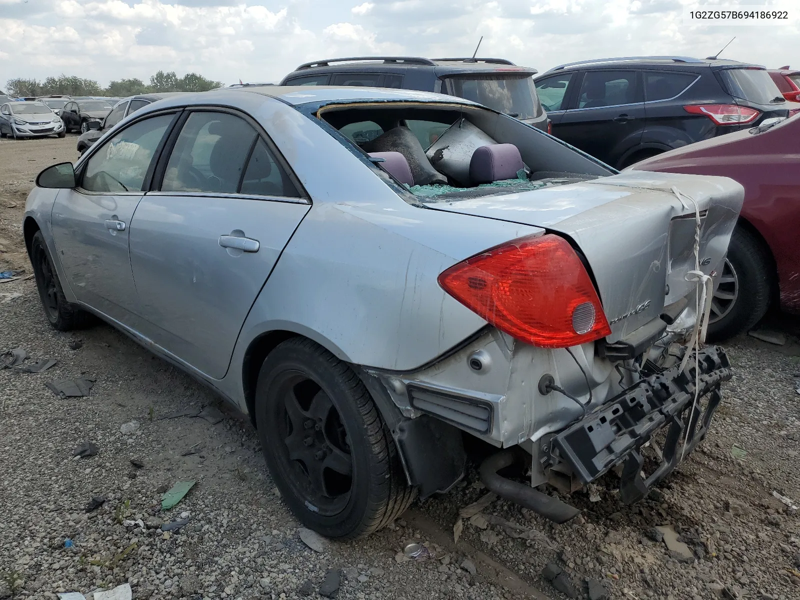 2009 Pontiac G6 VIN: 1G2ZG57B694186922 Lot: 66610184