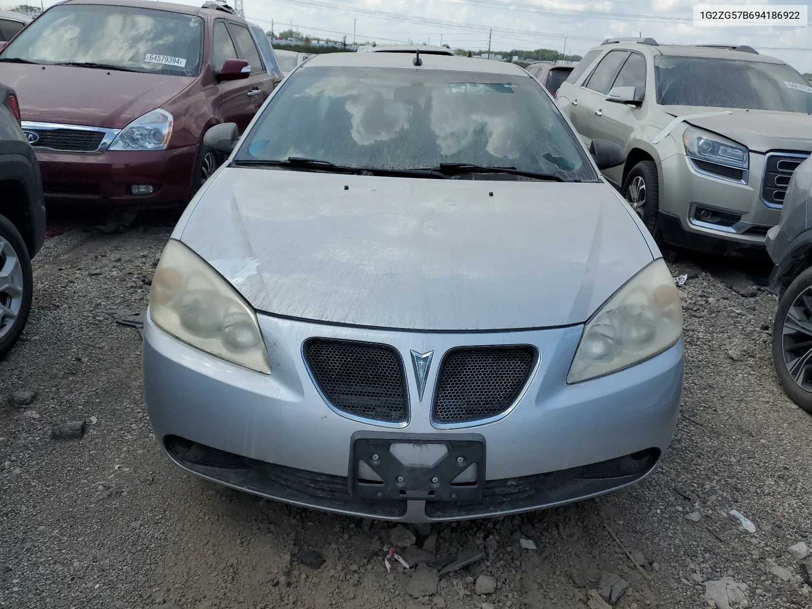 2009 Pontiac G6 VIN: 1G2ZG57B694186922 Lot: 66610184