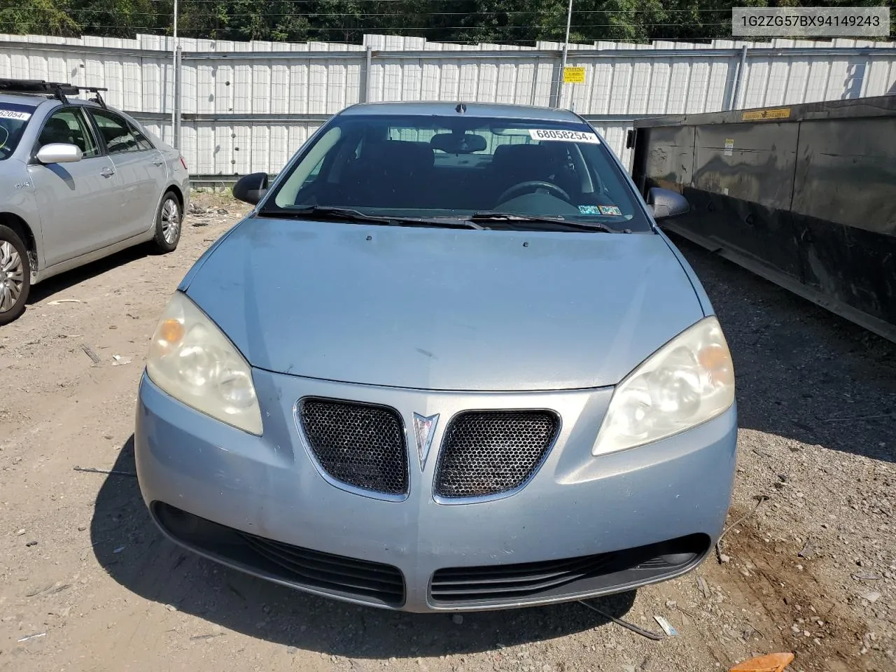 1G2ZG57BX94149243 2009 Pontiac G6