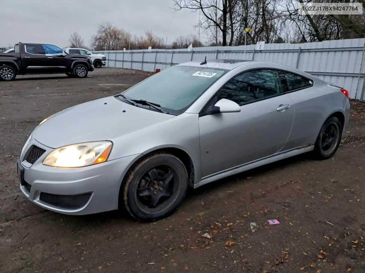 1G2ZJ17BX94247764 2009 Pontiac G6