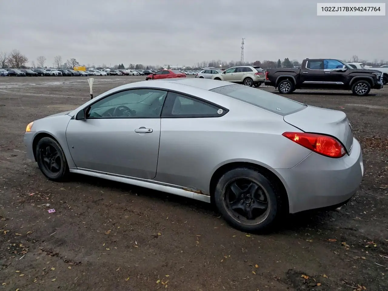 1G2ZJ17BX94247764 2009 Pontiac G6
