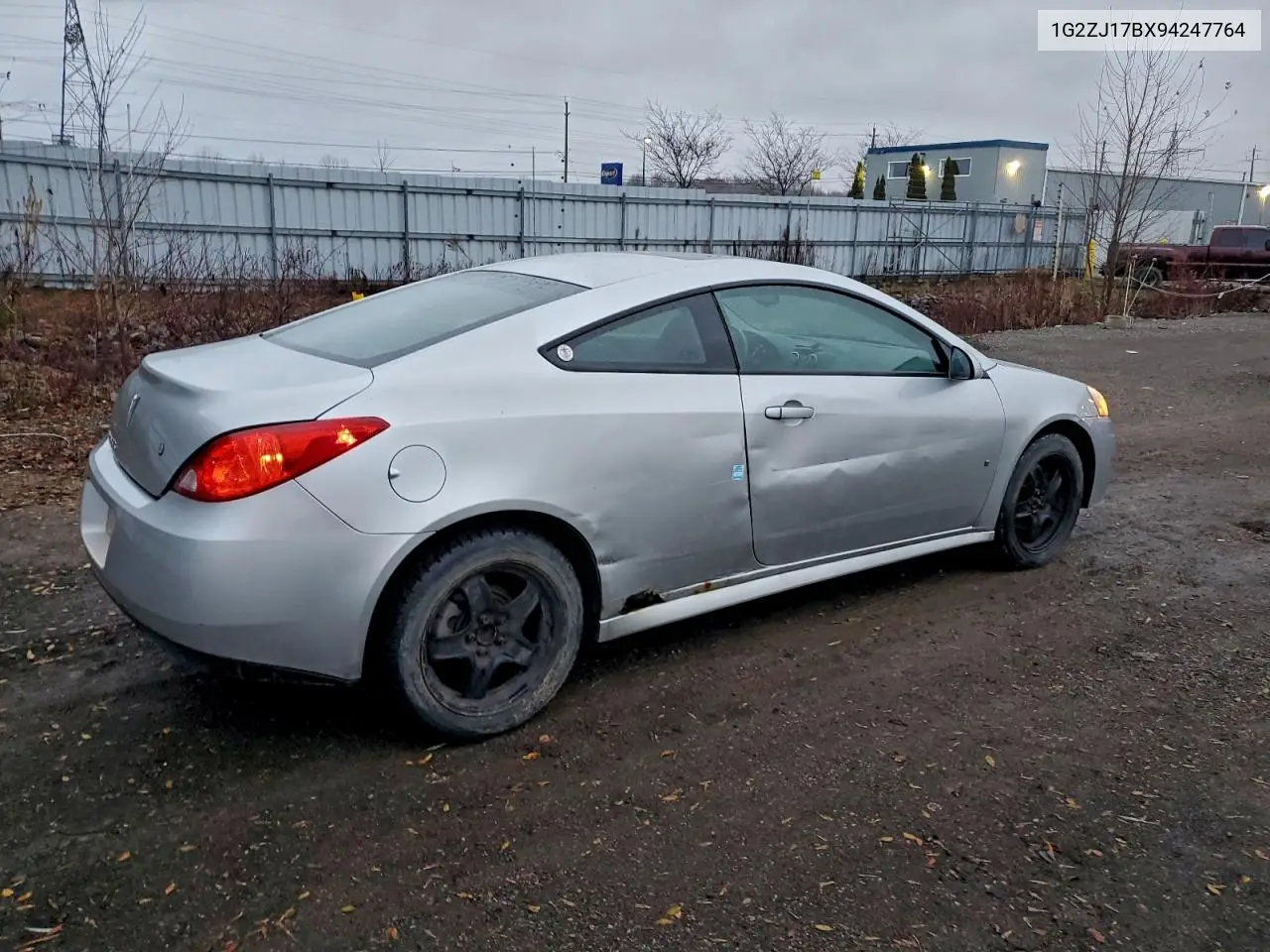 1G2ZJ17BX94247764 2009 Pontiac G6