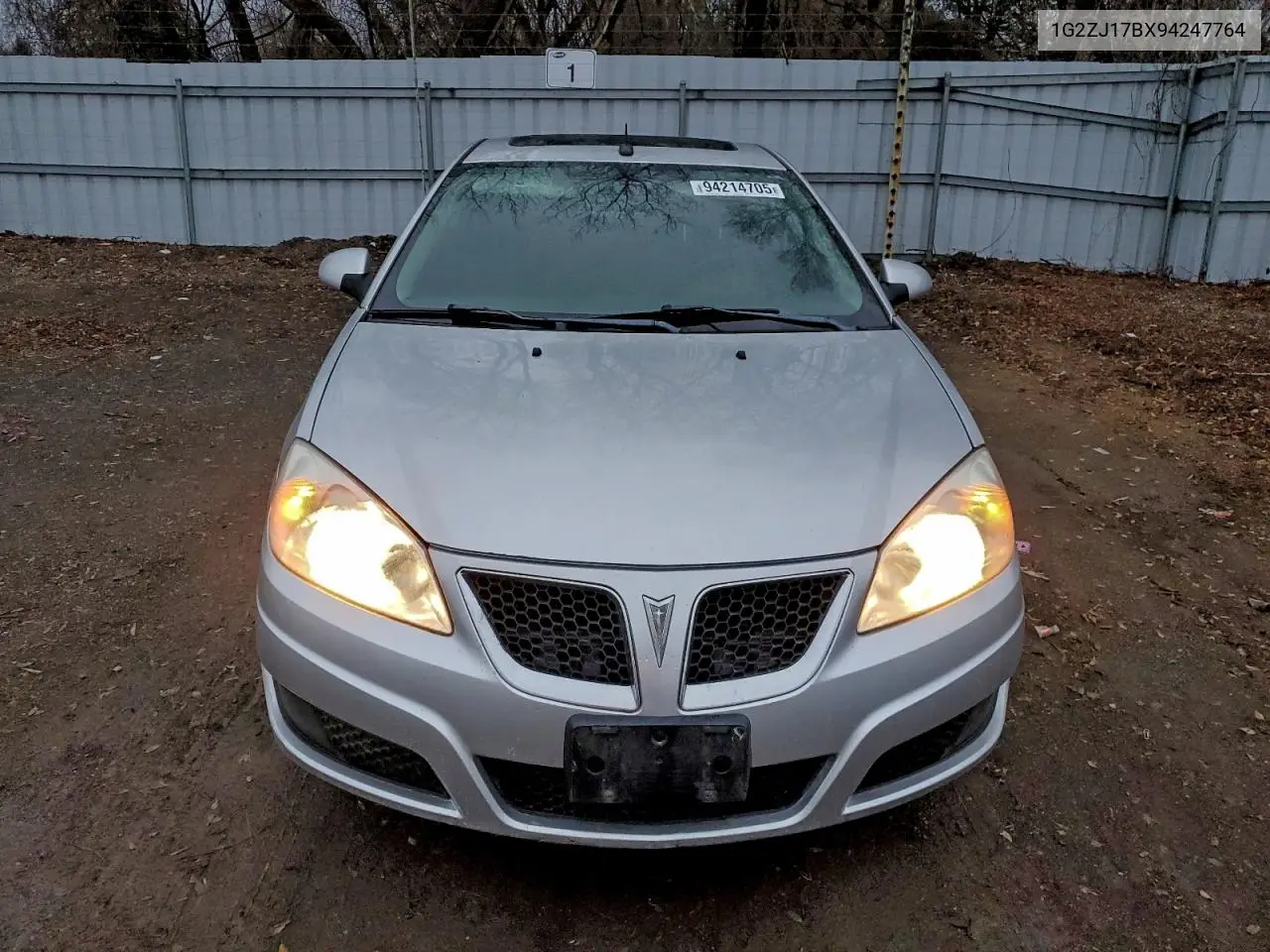 1G2ZJ17BX94247764 2009 Pontiac G6