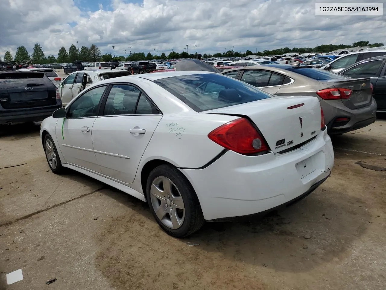 1G2ZA5E05A4163994 2010 Pontiac G6