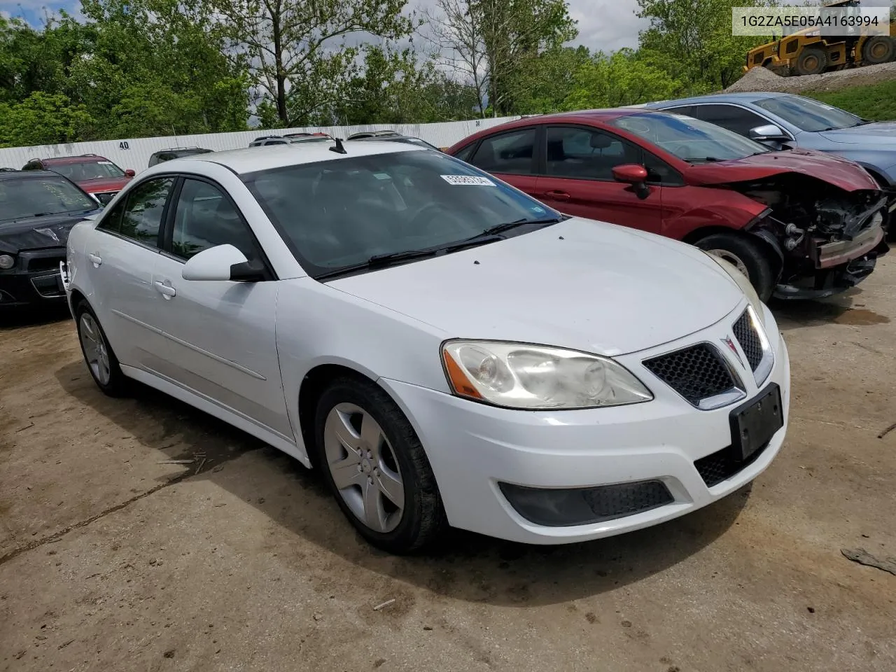 2010 Pontiac G6 VIN: 1G2ZA5E05A4163994 Lot: 53585734