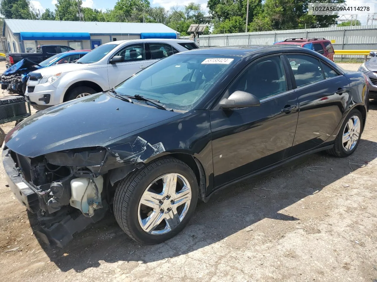 2010 Pontiac G6 VIN: 1G2ZA5E09A4114278 Lot: 55188424