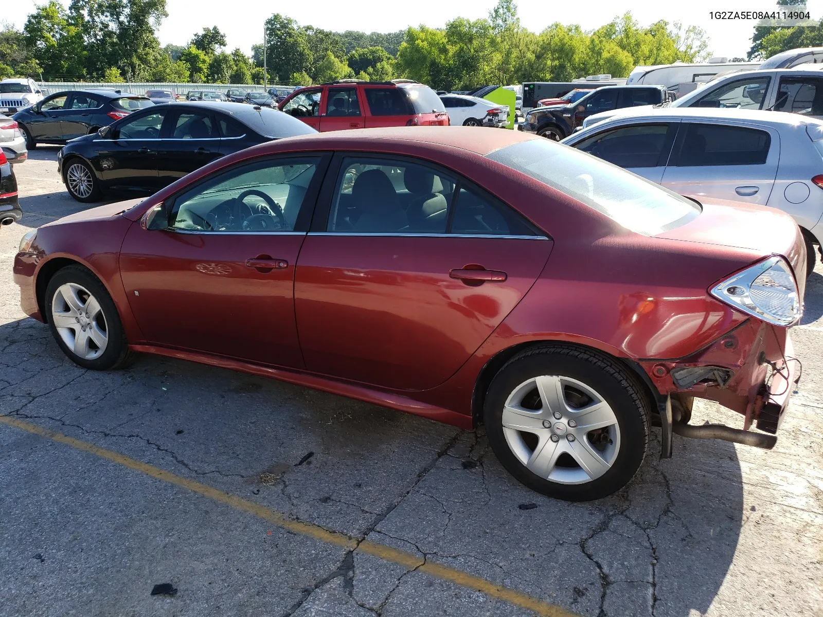 2010 Pontiac G6 VIN: 1G2ZA5E08A4114904 Lot: 58738524