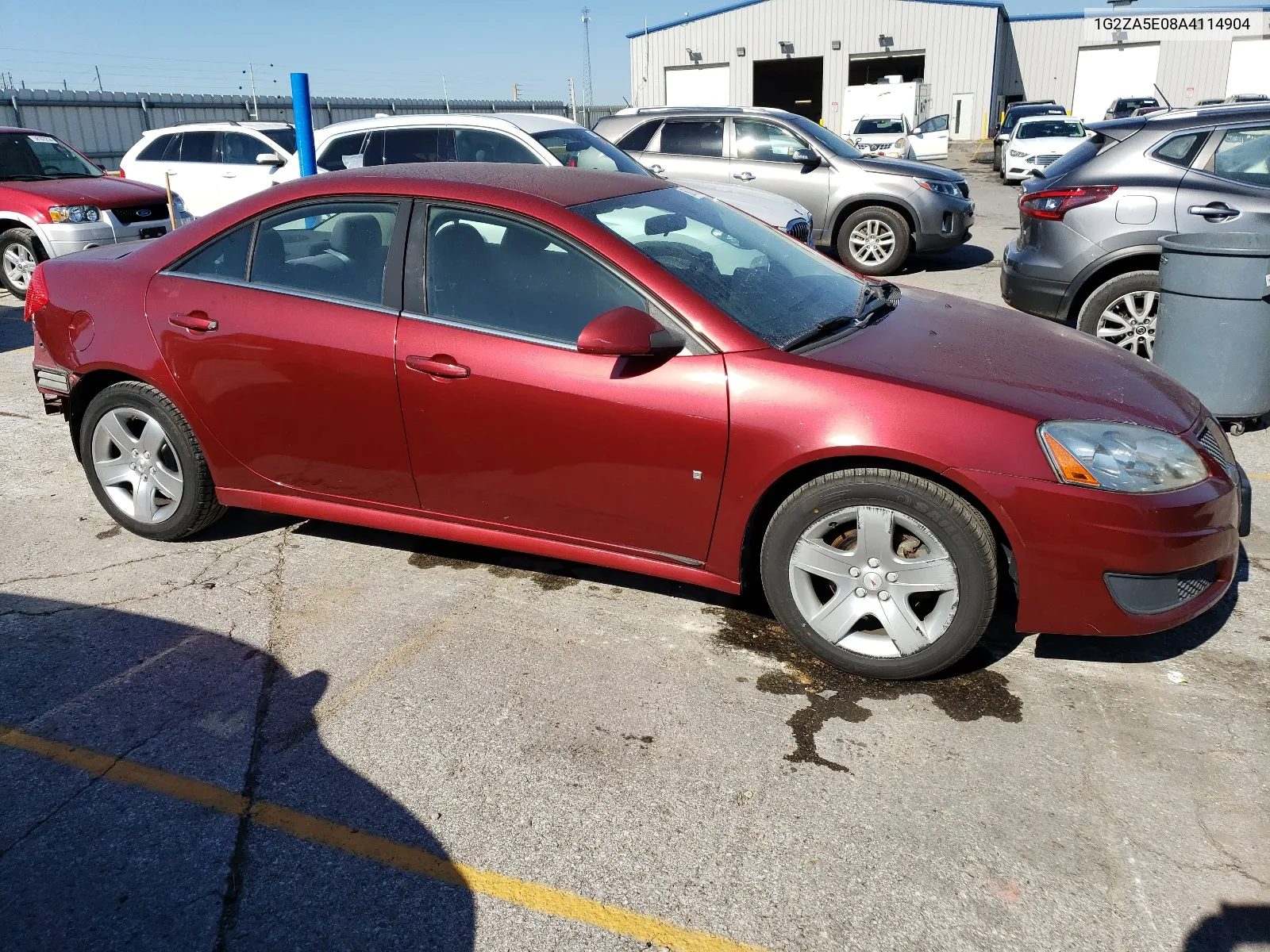 2010 Pontiac G6 VIN: 1G2ZA5E08A4114904 Lot: 58738524