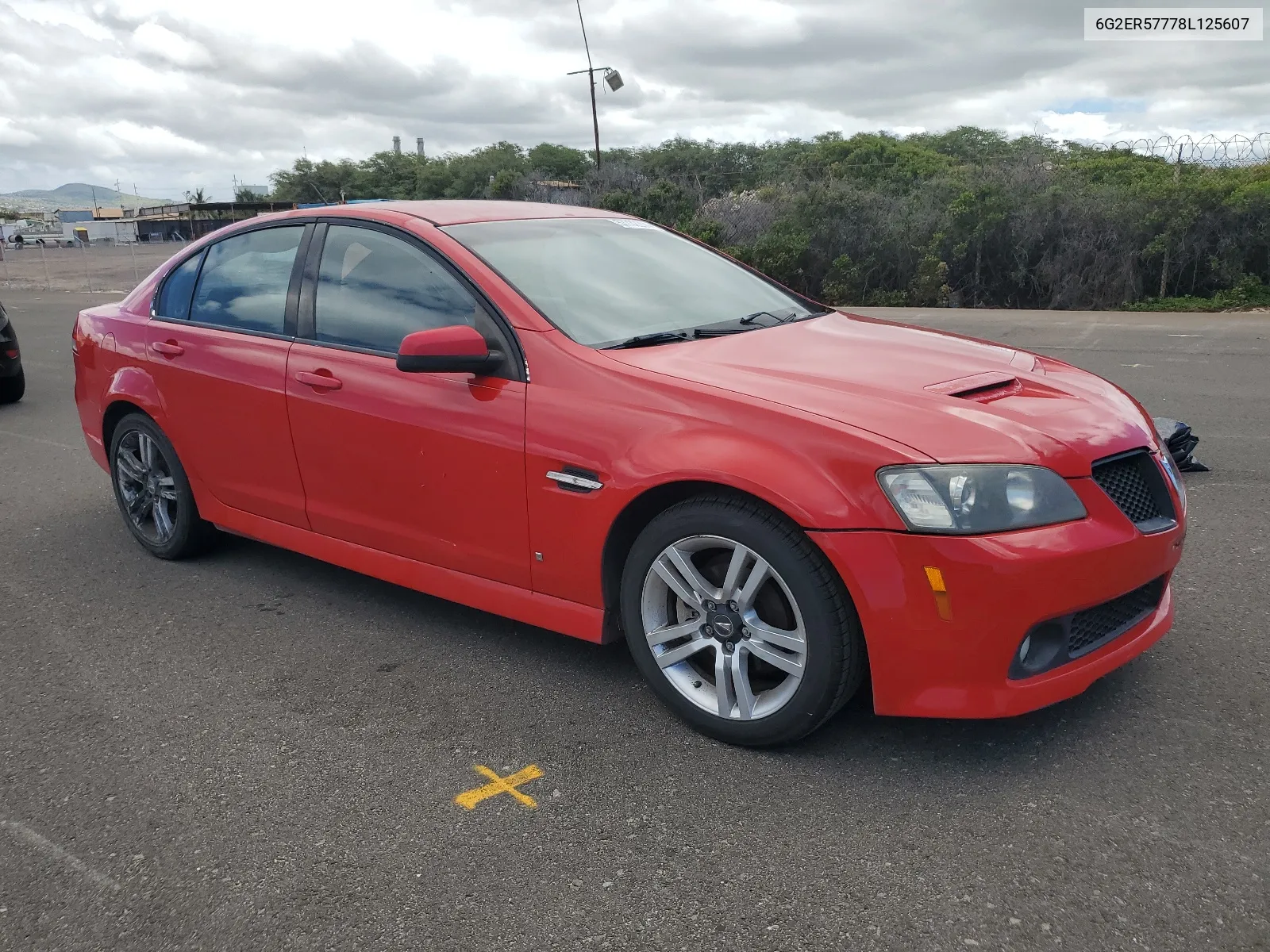 2008 Pontiac G8 VIN: 6G2ER57778L125607 Lot: 57732204