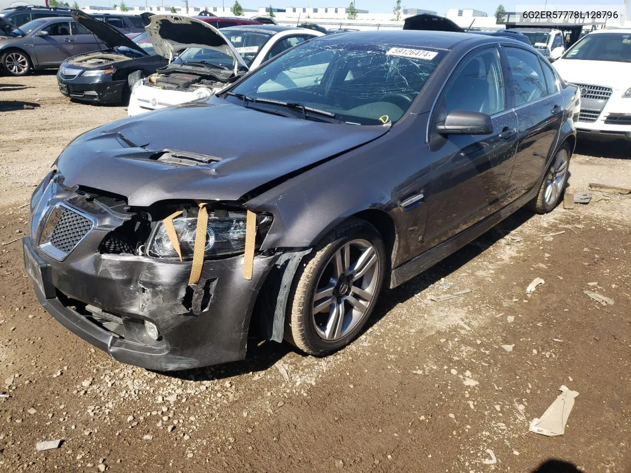 6G2ER57778L128796 2008 Pontiac G8