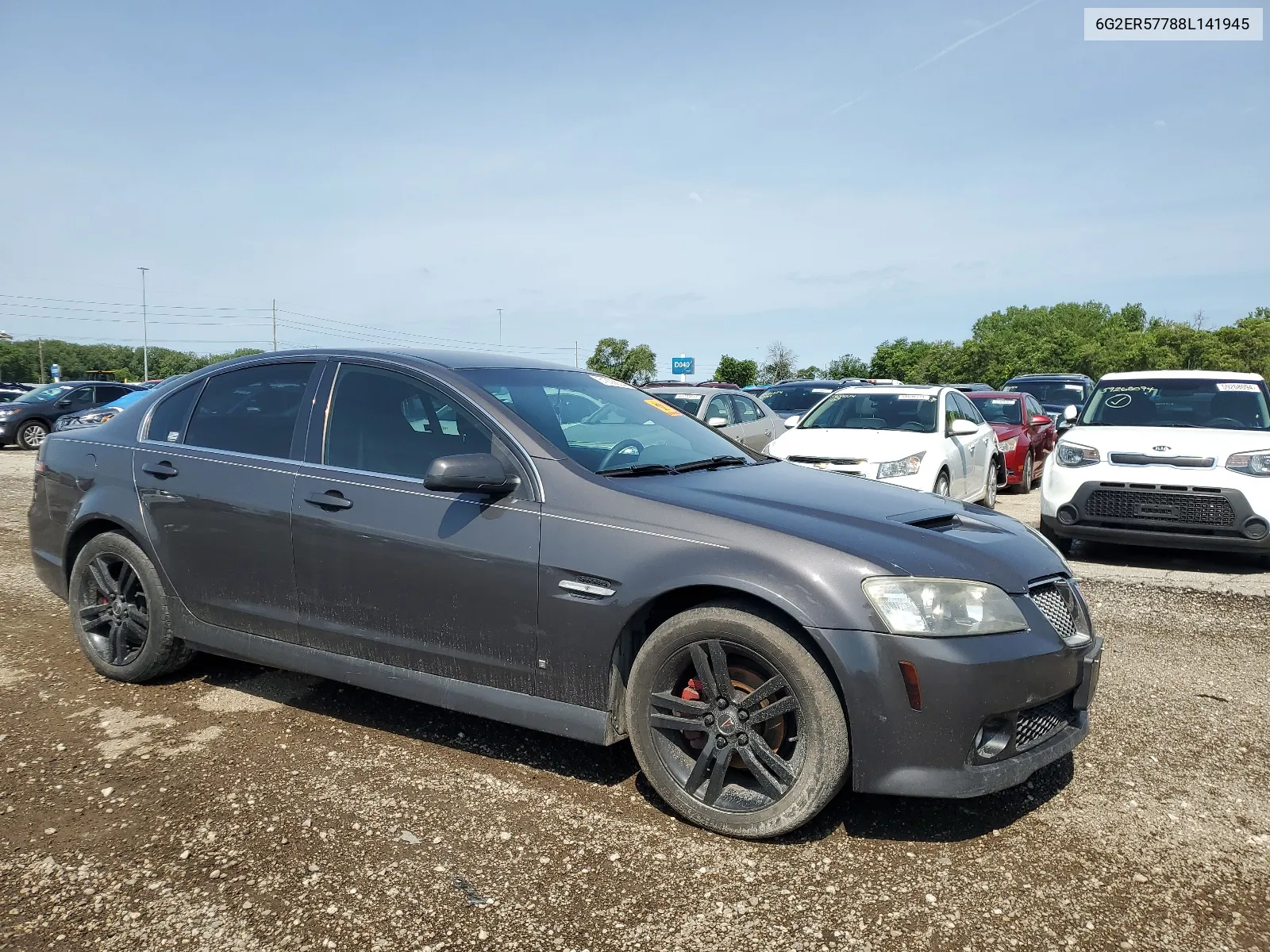 2008 Pontiac G8 VIN: 6G2ER57788L141945 Lot: 61838854