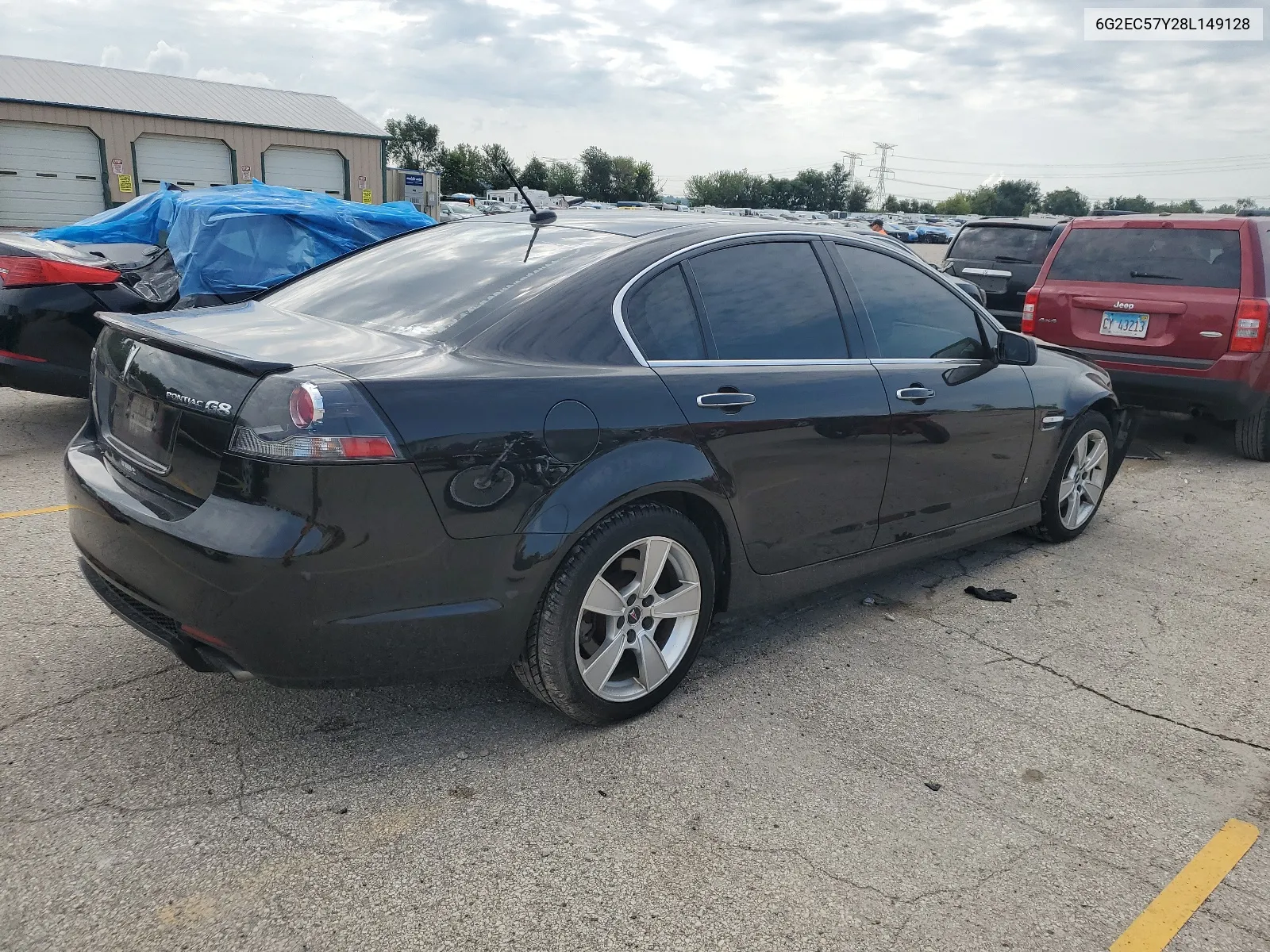 6G2EC57Y28L149128 2008 Pontiac G8 Gt