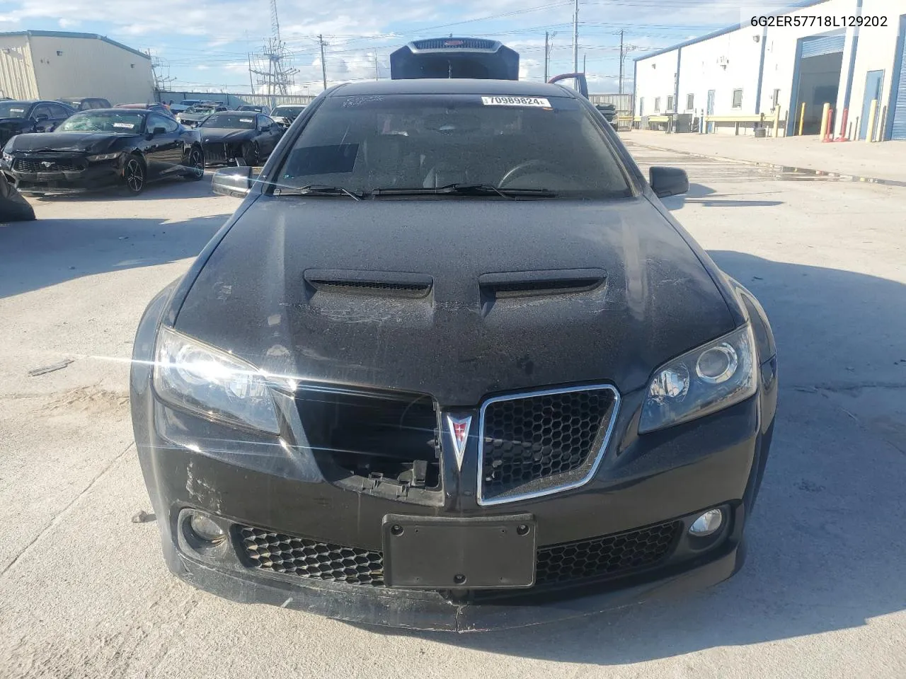 2008 Pontiac G8 VIN: 6G2ER57718L129202 Lot: 70989824