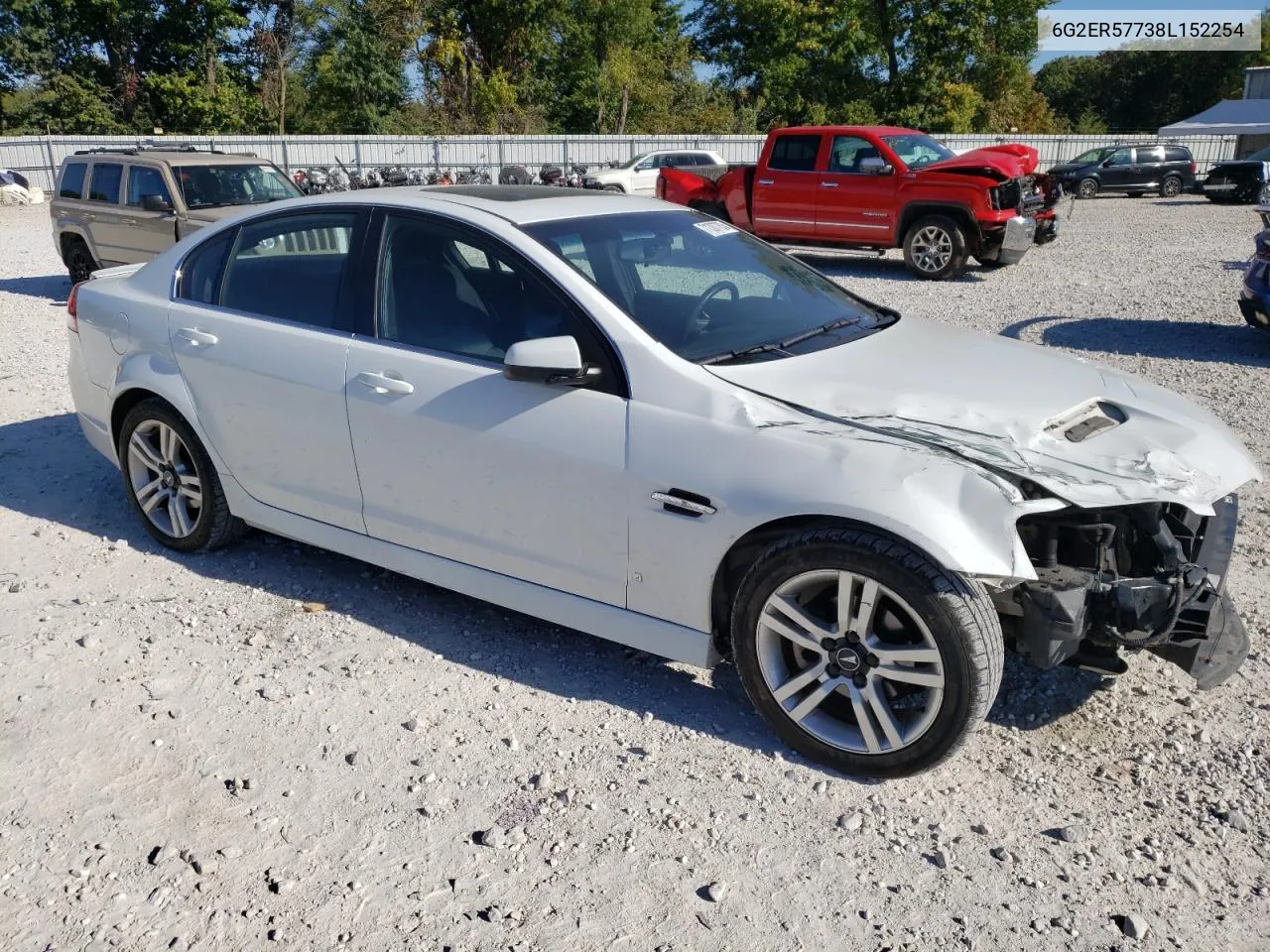 6G2ER57738L152254 2008 Pontiac G8