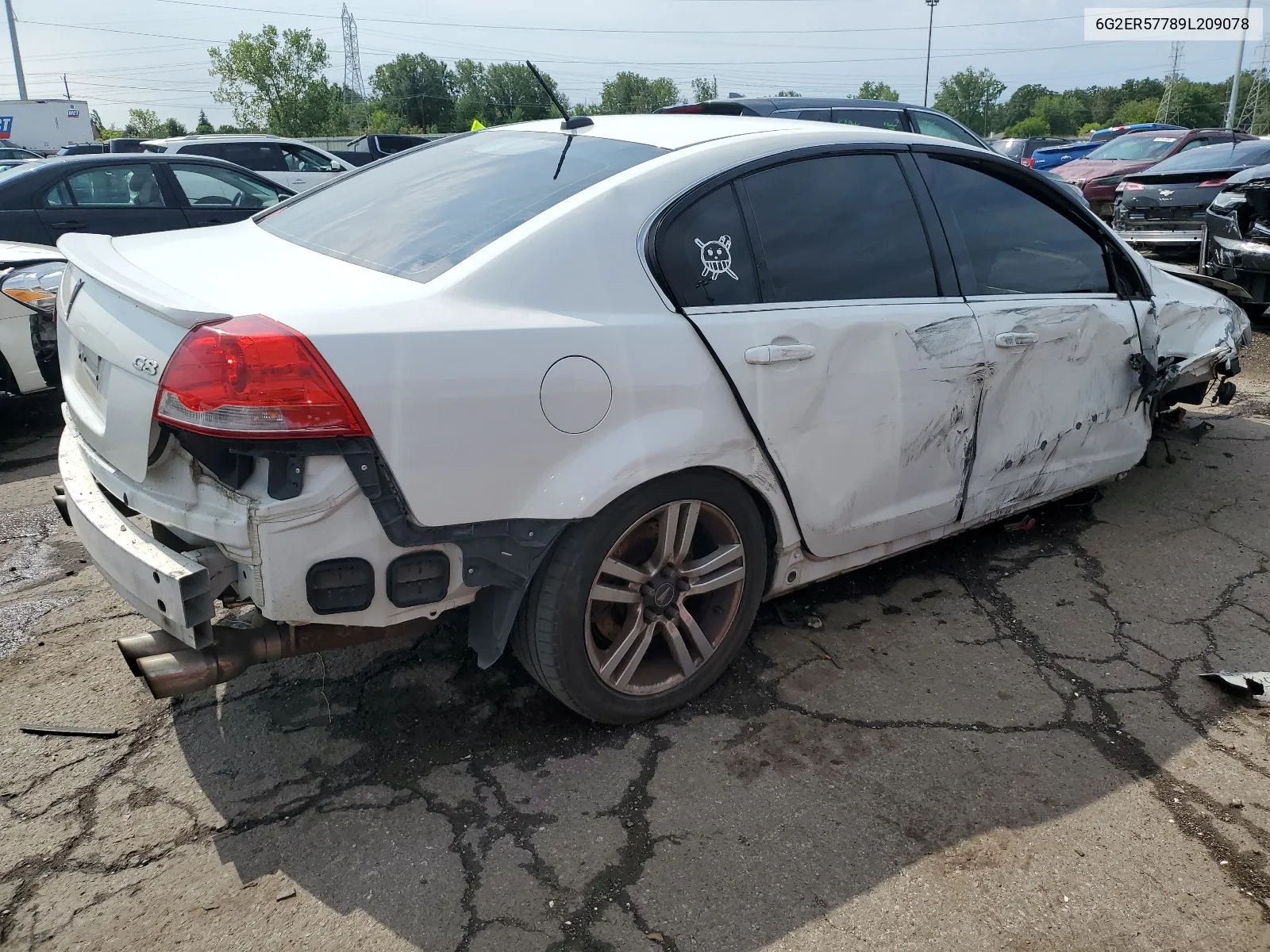 2009 Pontiac G8 VIN: 6G2ER57789L209078 Lot: 49058684