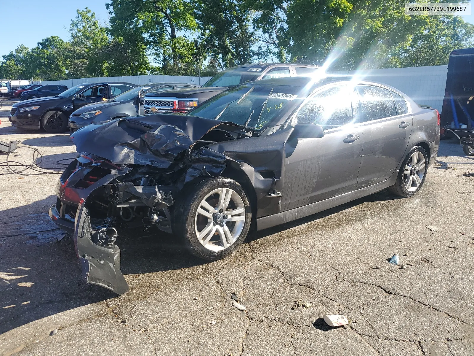 6G2ER57739L199687 2009 Pontiac G8