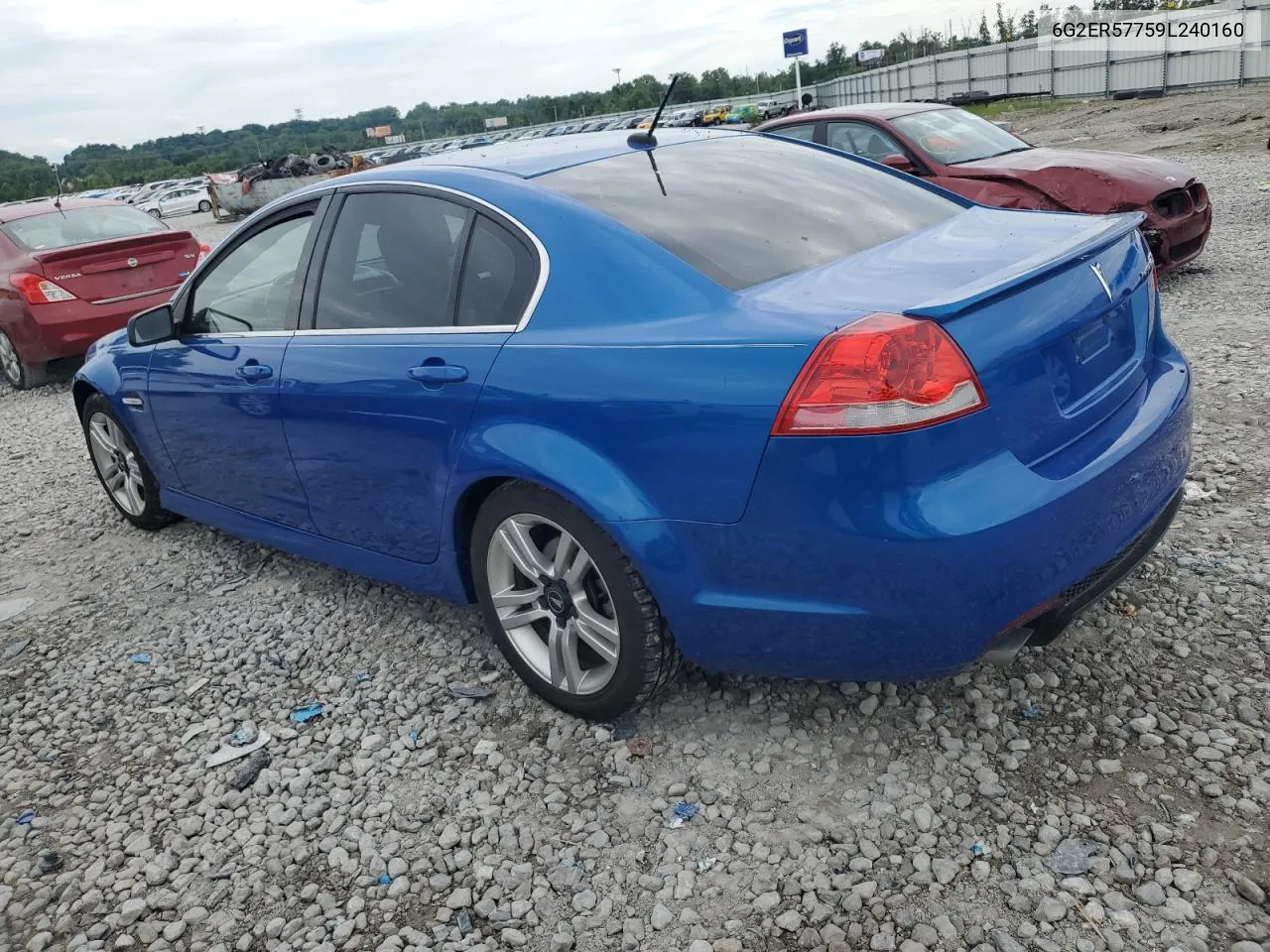 6G2ER57759L240160 2009 Pontiac G8