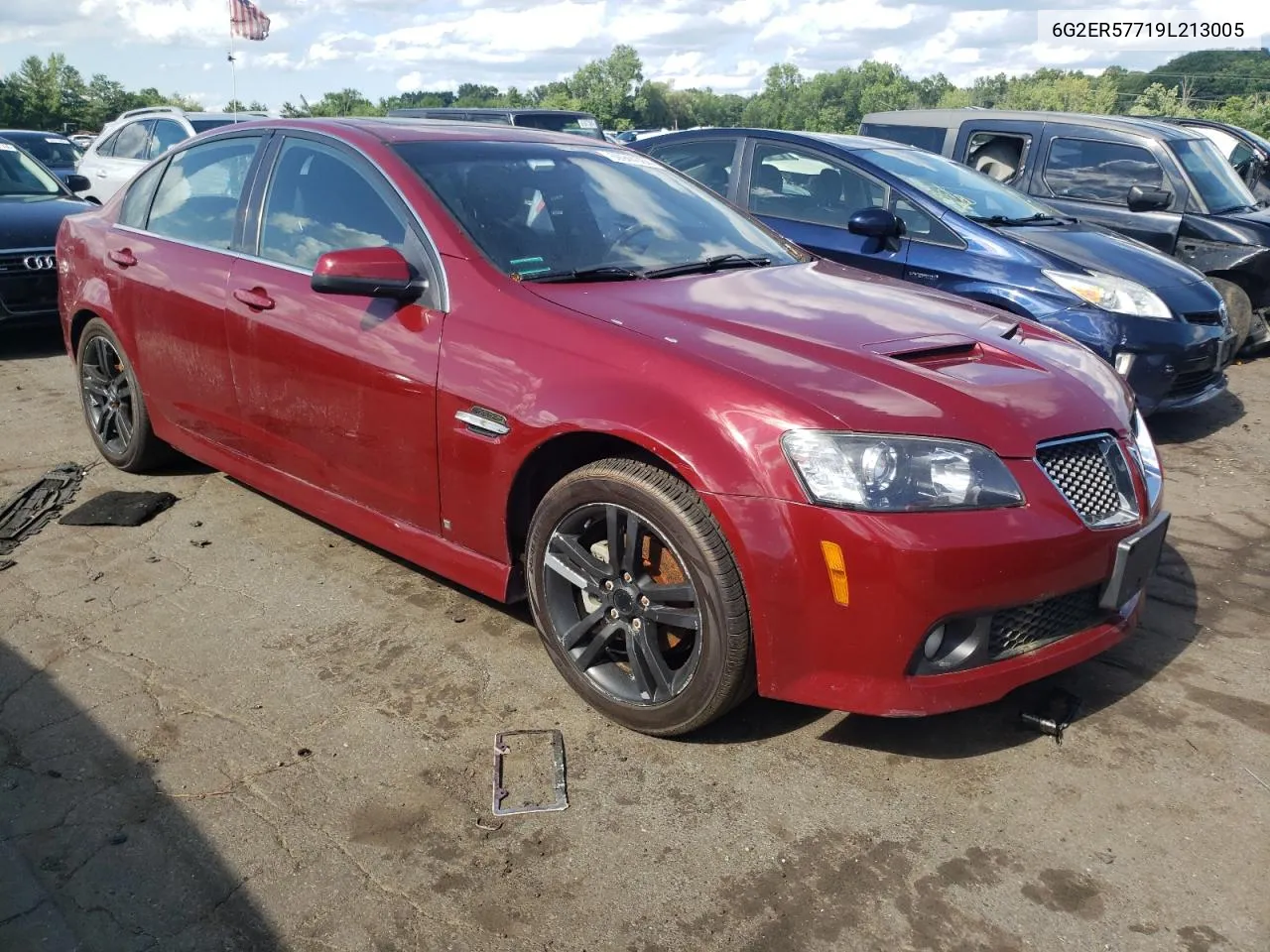 2009 Pontiac G8 VIN: 6G2ER57719L213005 Lot: 60944384