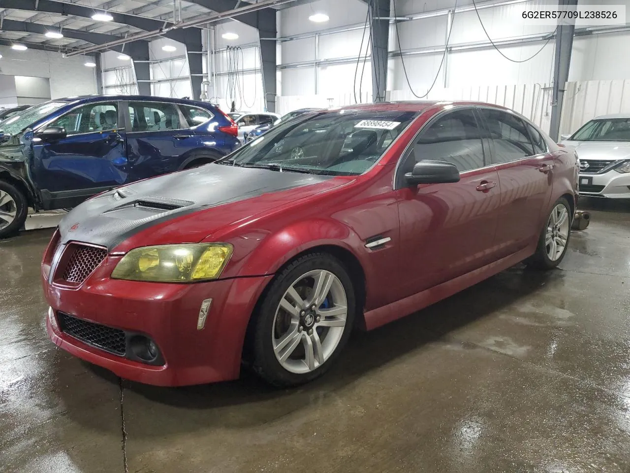 2009 Pontiac G8 VIN: 6G2ER57709L238526 Lot: 68898454